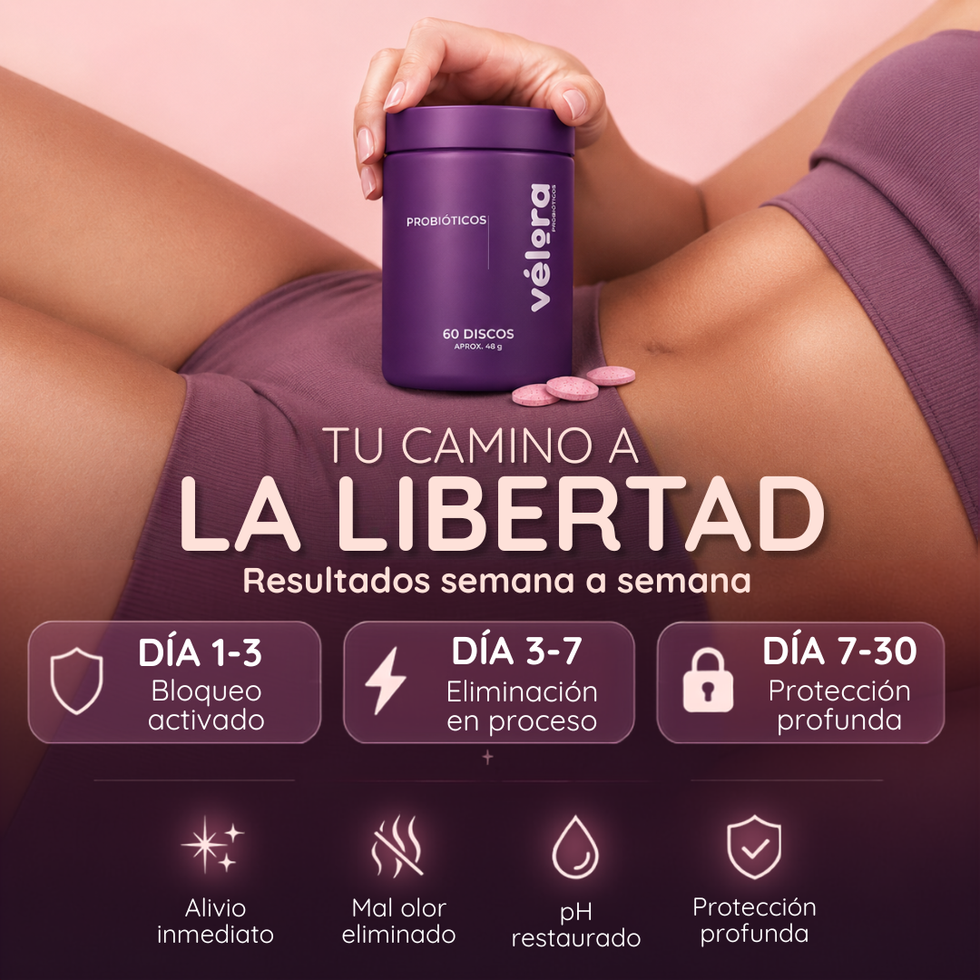 VÉLORA | Probiótico Íntimo Femenino